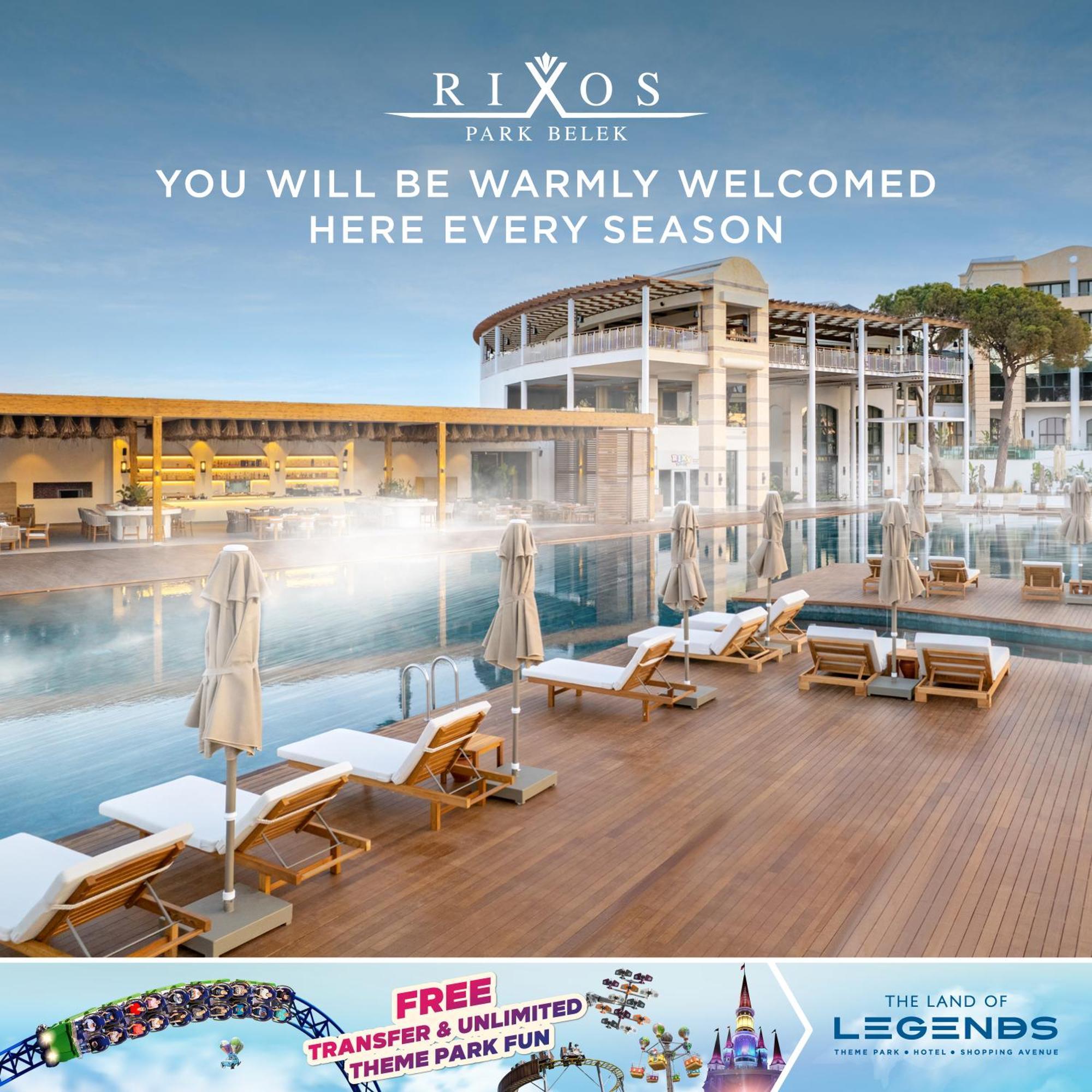 Rixos Park Belek - The Land Of Legends Access Hotell Eksteriør bilde